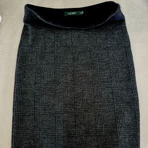 Ralph Lauren Wool Pencil Skirt